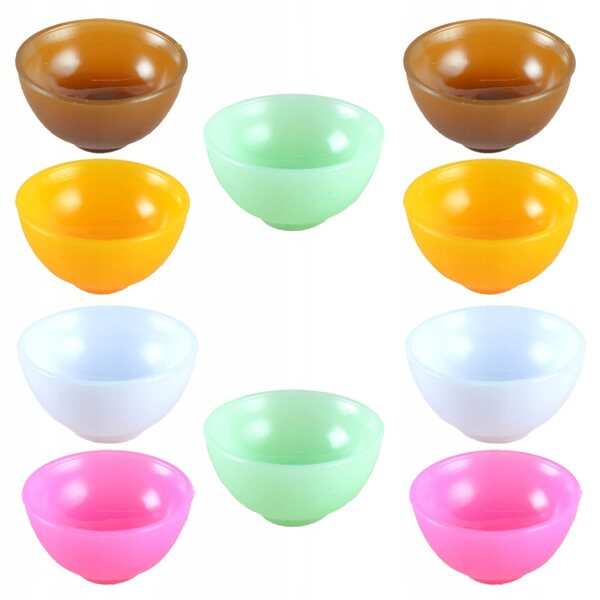Set 20 Mini Mische in PVC per Cucina Miniature e Decorazioni Bambini