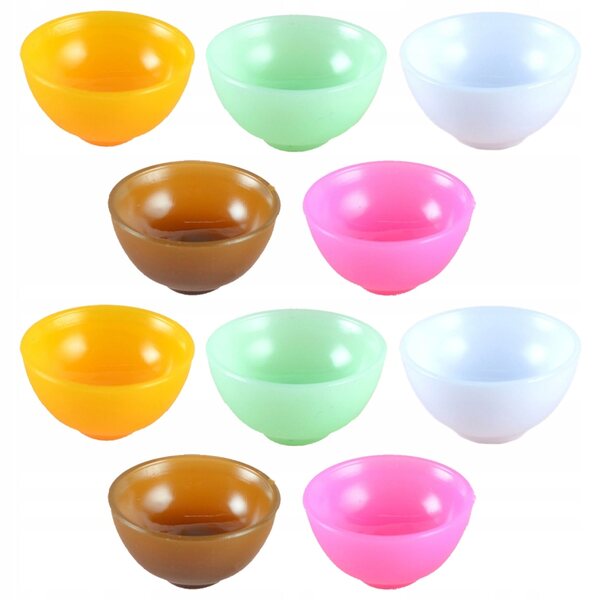Set 20 Mini Mische in PVC per Cucina Miniature e Decorazioni Bambini