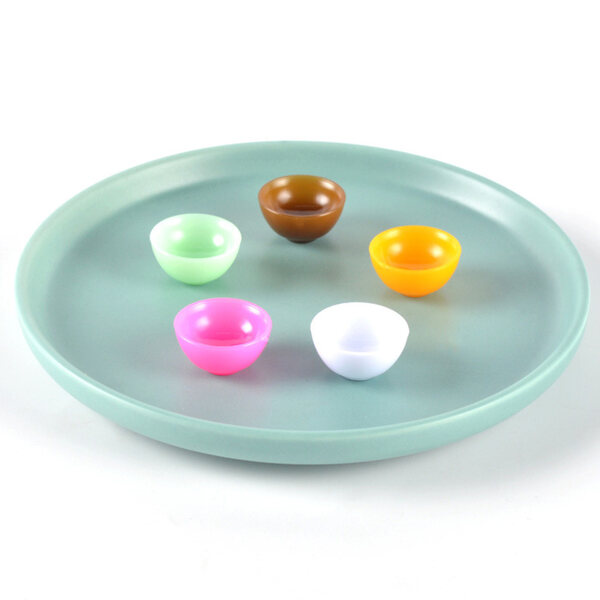 Set 20 Mini Mische in PVC per Cucina Miniature e Decorazioni Bambini
