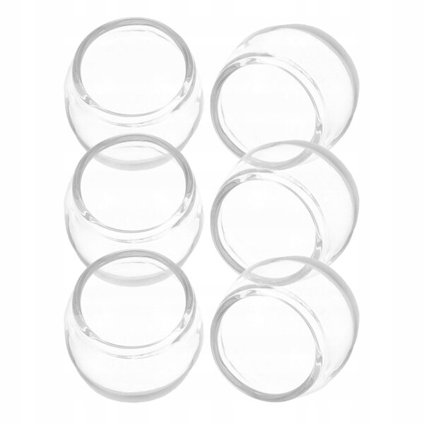 Set 6 Miniature Vasi in Vetro per Pesci da Collezione e Miniature Casa