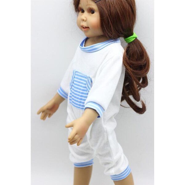 46-cm-Puppen-Einteiler – modisches Freizeit-Outfit für 18-Zoll-Puppen