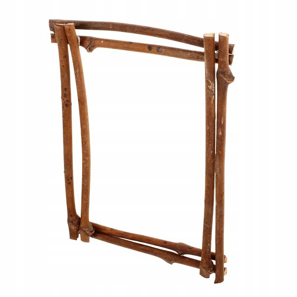 Kronenförmiger Holzrahmen für Hochzeits- und DIY-Dekorationen