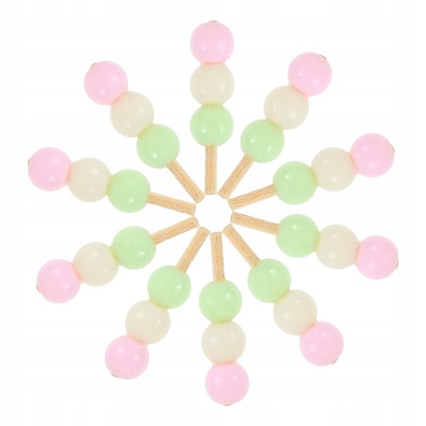 Set 10 mini decorazioni cibo per casa delle bambole in plastica colorato