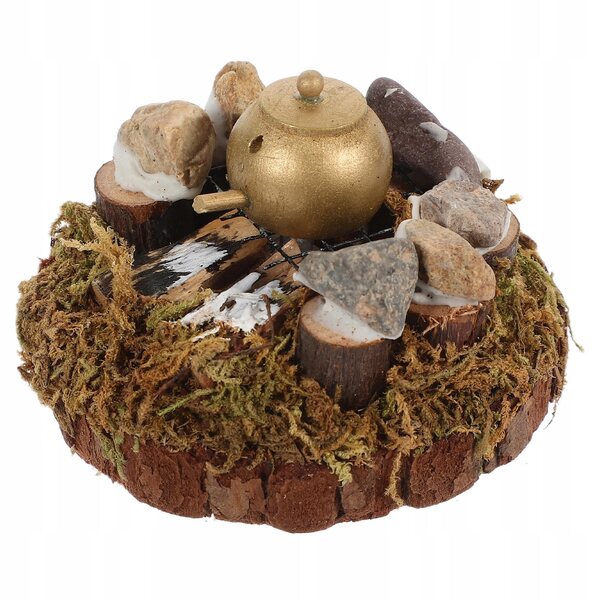 Mini Cucina in Legno per Case delle Bambole - Decorazione e Gioco Creativo