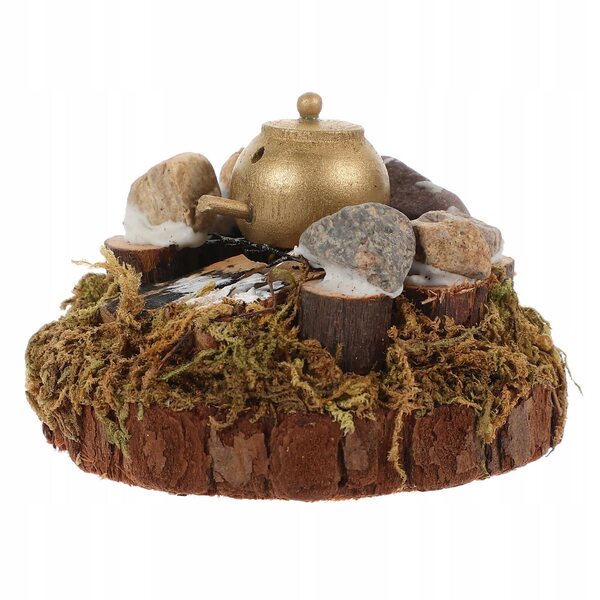Mini Cucina in Legno per Case delle Bambole - Decorazione e Gioco Creativo