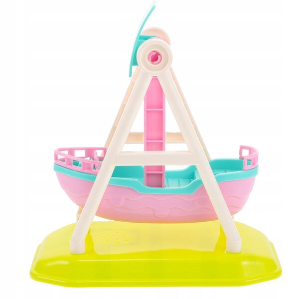 Miniatura Nave Pirata in Plastica per Casa delle Bambole e Giochi Creativi