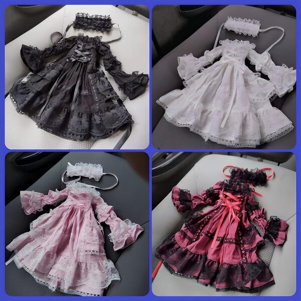 Vestito fatto a mano per bambola BJD 30-61 cm, regalo ideale per collezionisti
