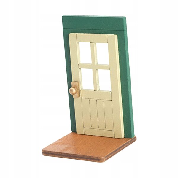 Miniatuur houten deuren voor poppenhuizen, decoraties en rollenspellen