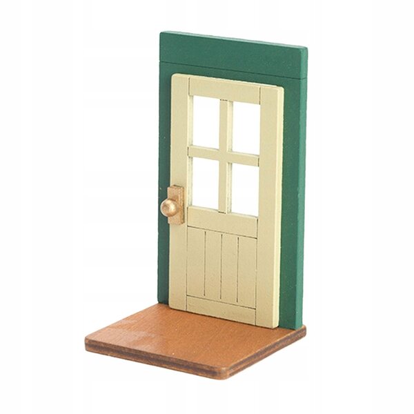 Miniatuur houten deuren voor poppenhuizen, decoraties en rollenspellen