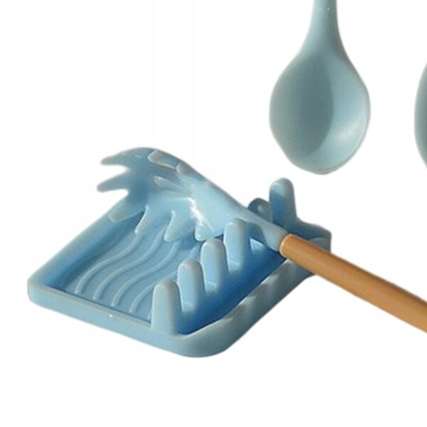 Küchenzubehör-Set für Puppenhäuser im Maßstab 1:6, blaue Dekoration