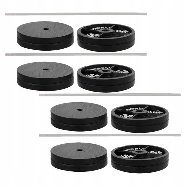 Set 4 Mini Manubri Decorativi per Bambini - Gioco Fitness e Arredo