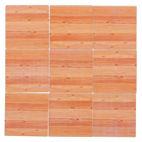 Set 18 Miniature Pavimenti in Legno Multicolore per Casa delle Bambole