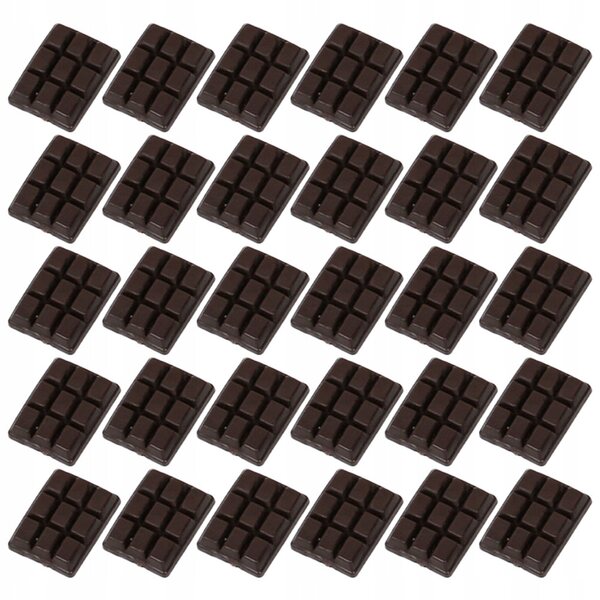 Set 30 Mini Cioccolatini Decorativi in PVC per Artigianato e Fotografia