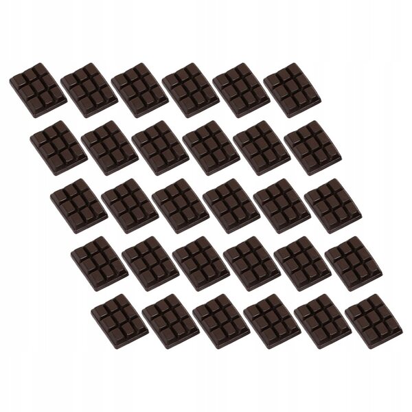 Set 30 Mini Cioccolatini Decorativi in PVC per Artigianato e Fotografia