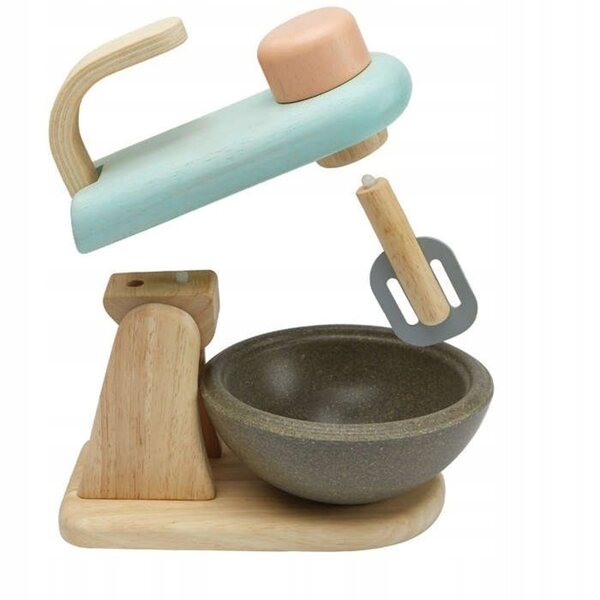 Plan Toys umweltfreundlicher Holzmixer für Kochspiele für Kinder ab 2 Jahren