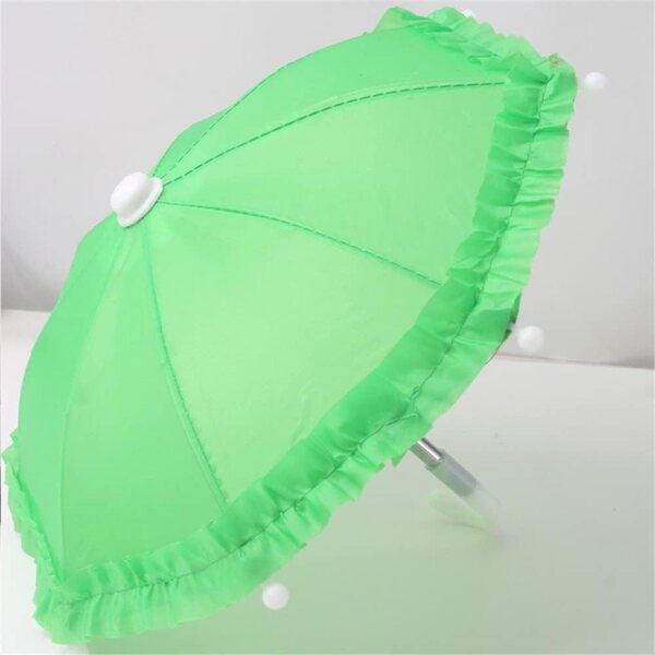 Ombrello Mini Verde in Pizzo per Bambole 18 Pollici - Accessorio Giochi Bambini