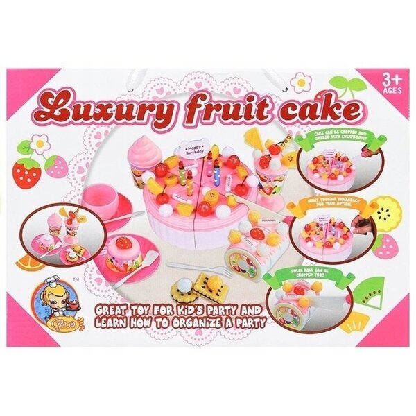 Set Cucina Giocattolo con Torta e Dolci per Bambini - Gioco Creativo e Sicuro