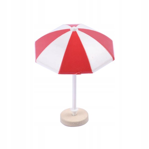 Mini parasol decorativo per casa delle bambole in plastica fai-da-te