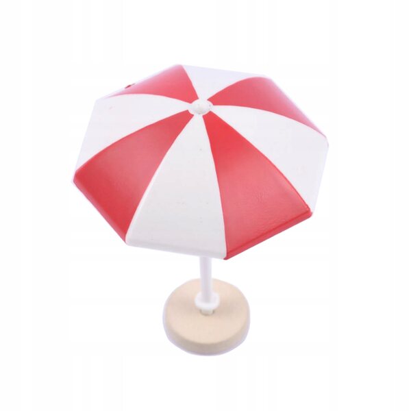 Mini parasol decorativo per casa delle bambole in plastica fai-da-te