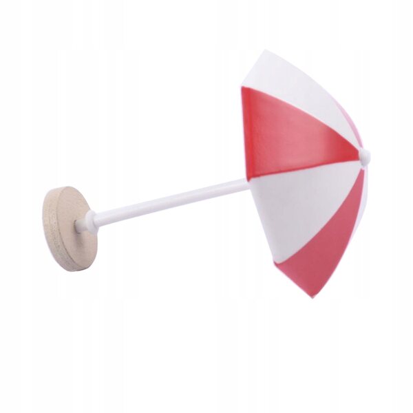 Mini parasol decorativo per casa delle bambole in plastica fai-da-te