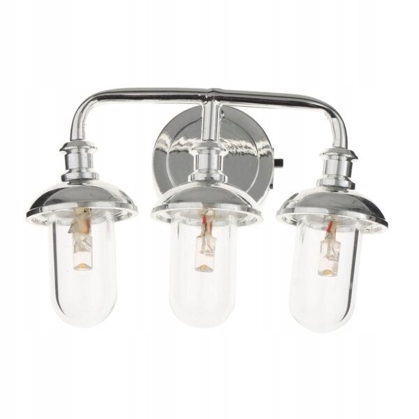 Miniatura lampada da parete LED in metallo per casa delle bambole scala 1:12
