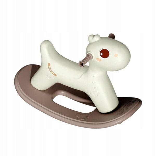 Ein Schaukelpferd mit großem Sitz, ein perfektes Geschenk für Kinder ab 3 Jahren
