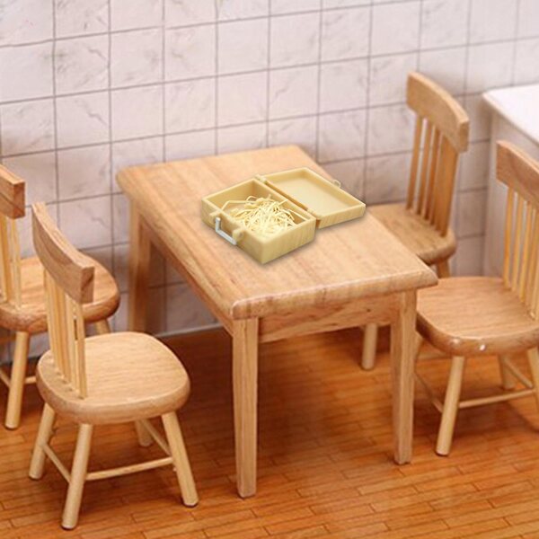1:12 Miniatur-Set für Süßigkeiten und Partydekorationen ohne Glas für Puppenhäuser