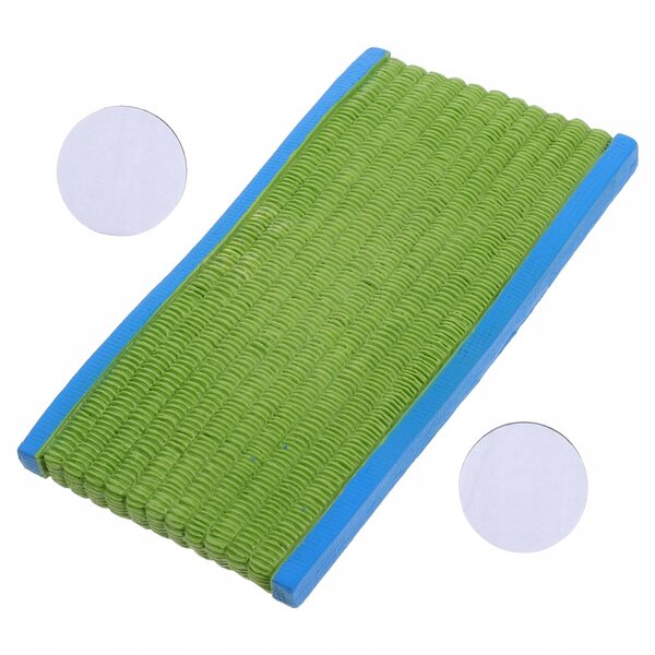 Miniatura Tatami in Resina Verde per Decorazione Mini Casa 12,8x6,5cm