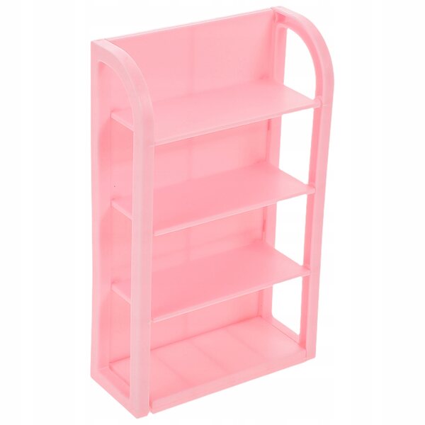 Set 6 piani rosa realistici per gioco supermercato e casa delle bambole