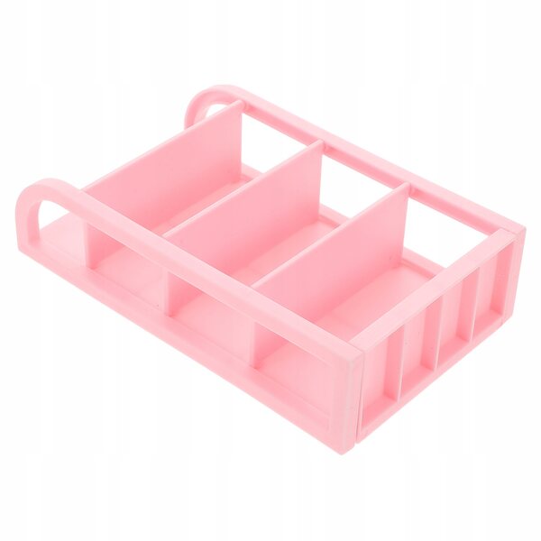 Set 6 piani rosa realistici per gioco supermercato e casa delle bambole