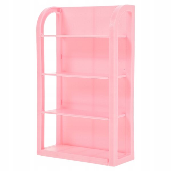 Set 6 piani rosa realistici per gioco supermercato e casa delle bambole