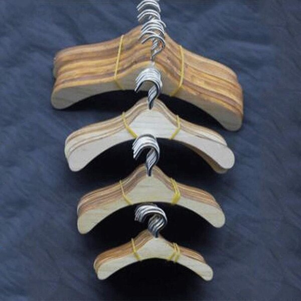 Grucce in Legno per Bambole 15 cm - Set 5 Appendini per Bambole Americane e BJD