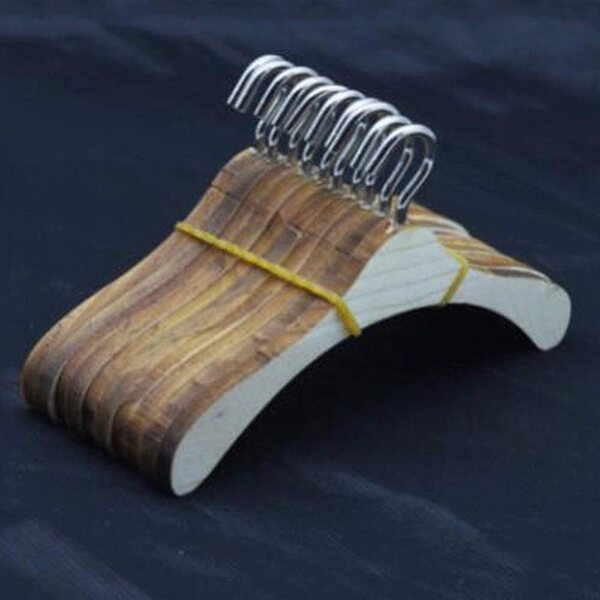 Grucce in Legno per Bambole 15 cm - Set 5 Appendini per Bambole Americane e BJD