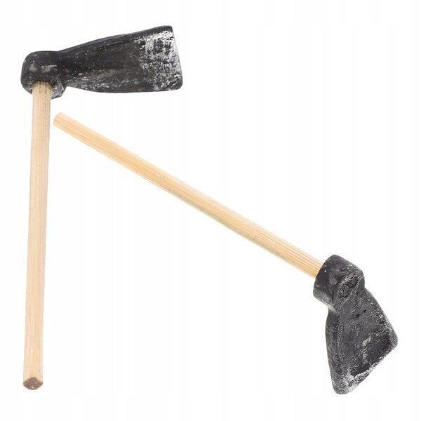 Mini Motychette in Plastica Nero per Casa delle Bambole e Mini Giardini