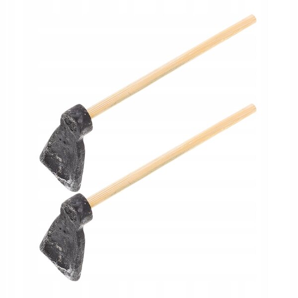 Mini Motychette in Plastica Nero per Casa delle Bambole e Mini Giardini