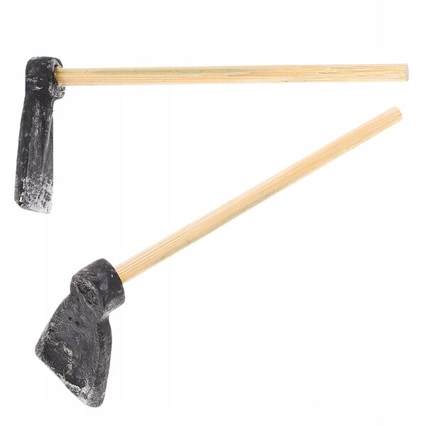 Mini Motychette in Plastica Nero per Casa delle Bambole e Mini Giardini