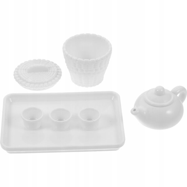 Japanisches Miniatur-Teeservice-Set, Puppenhausdekoration
