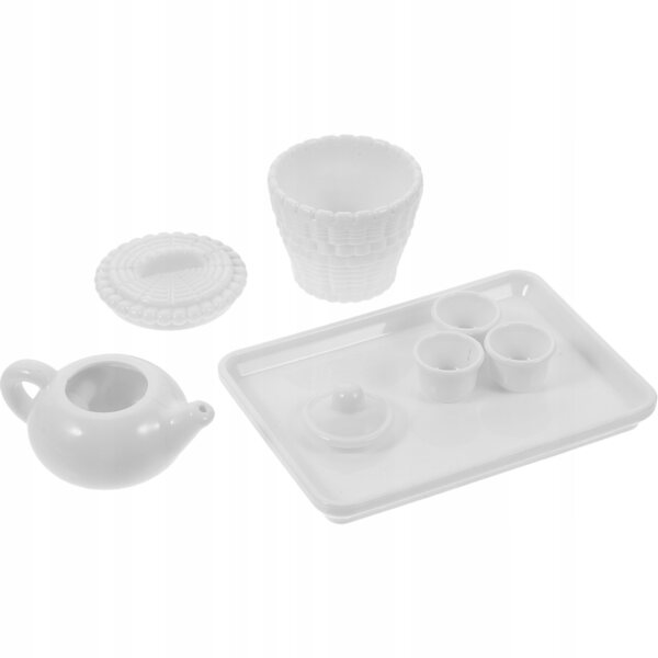 Japanisches Miniatur-Teeservice-Set, Puppenhausdekoration