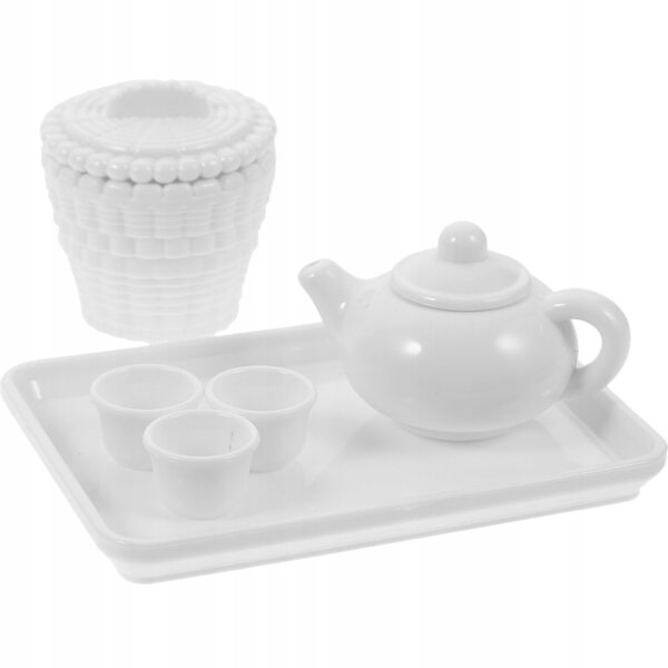 Japanisches Miniatur-Teeservice-Set, Puppenhausdekoration