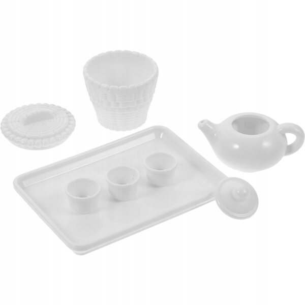 Japanisches Miniatur-Teeservice-Set, Puppenhausdekoration