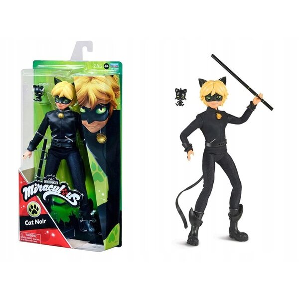 Miraculous bambola gatto nero 33 cm - Divertimento per bambini dai 4 anni