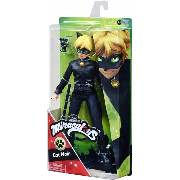 Miraculous bambola gatto nero 33 cm - Divertimento per bambini dai 4 anni
