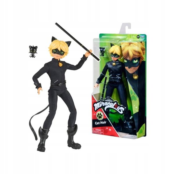 Miraculous bambola gatto nero 33 cm - Divertimento per bambini dai 4 anni