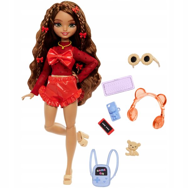 Barbie Dream Besties Teresa mit Modeaccessoires und Rucksack für Kinder ab 4 Jahren