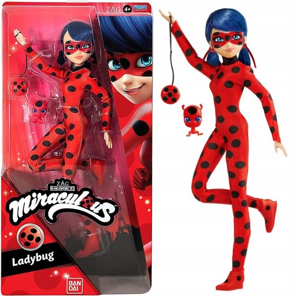 Poupée Miraculous Ladybug Biedronka 27 cm avec accessoires Playmates originaux