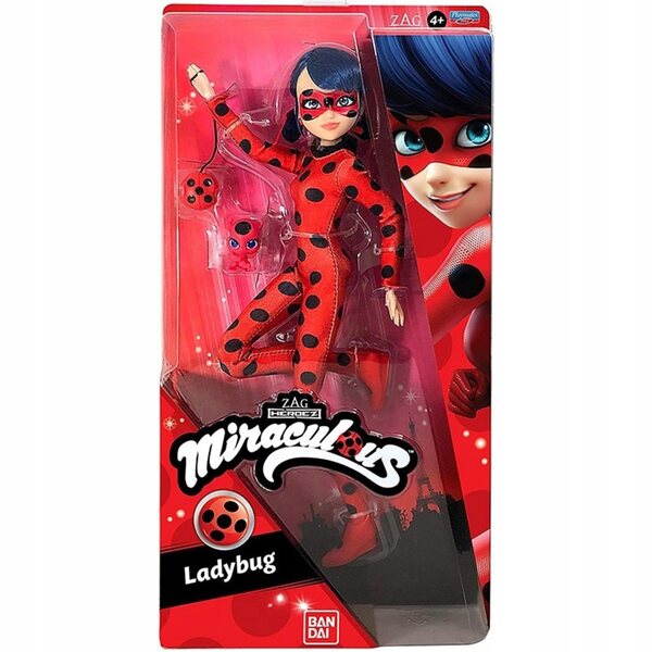 Poupée Miraculous Ladybug Biedronka 27 cm avec accessoires Playmates originaux