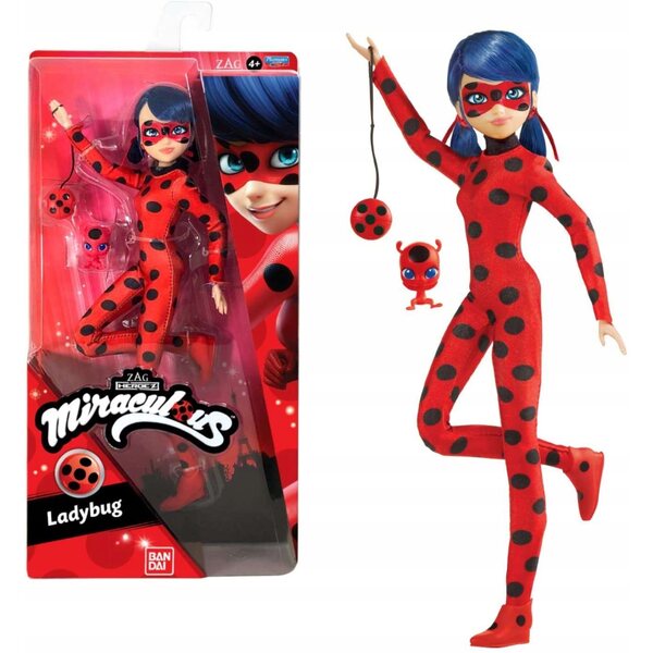 Poupée Miraculous Ladybug Biedronka 27 cm avec accessoires Playmates originaux