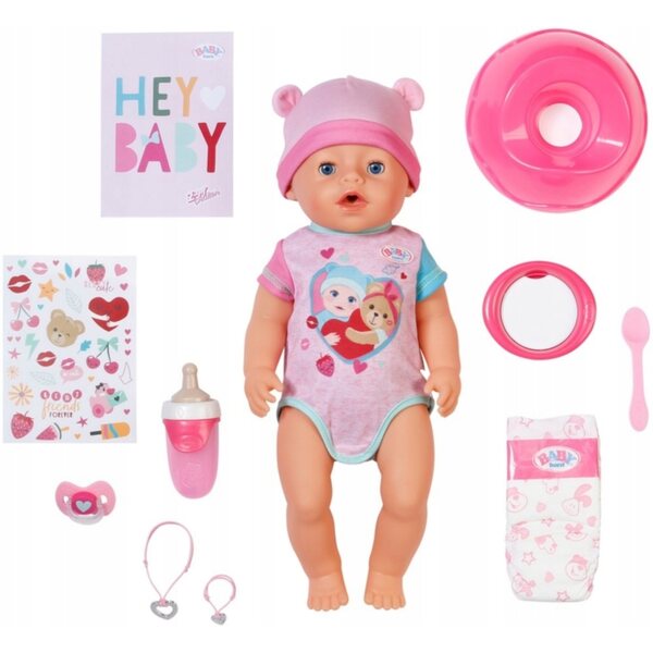 BABY born Interaktywna Lalka Emma Niemowlę