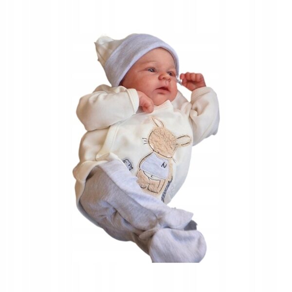 ŚPIĄCA LALKA REBORN JAK PRAWDZIWE NIEMOWLĘ 49 CM