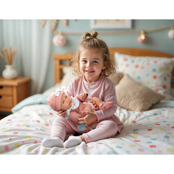 LALKA BOBAS DUŻA INTERAKTYWNA REALISTYCZNA SMOCZEK KINDERPLAY MÓWI 41CM